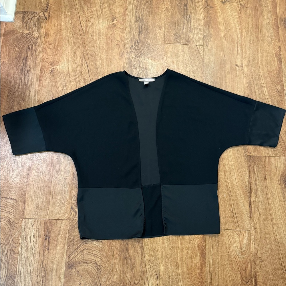 Forever 21 Contemporary Women’s Medium Black Kimono-Style Cardigan Flowing